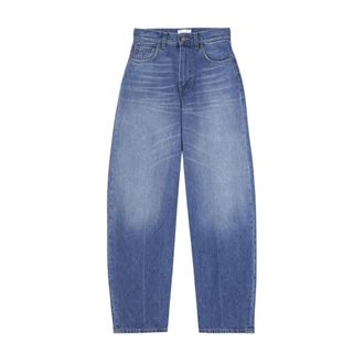 Haikure Bibi Barrel Jean - Dames - Loose Fit Jeans - Blauw - W23 - Katoen - Jeans