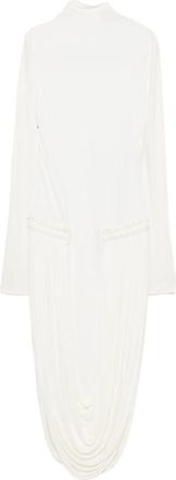 Stella McCartney Draped-detail Midi Dress
