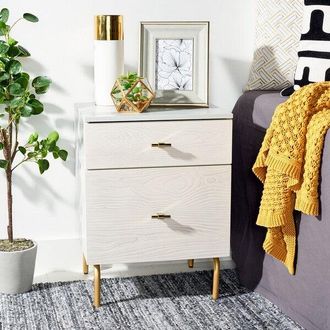 Safavieh Genevieve 2 Drawer Nightstand