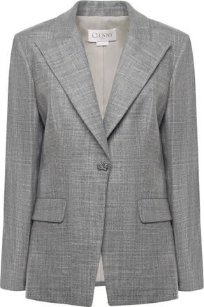 Genny Mujer, Chaquetas, Gris, Talla: L