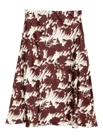 Marques Almeida drill slip skirt - women - Recycled Polyester/Polyester - 10 - Brown
