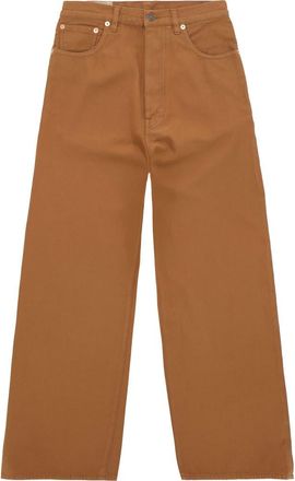 Fortela Jaron Wide Leg Wool Trousers in Dark Brown at Nordstrom, Size 24 32 Eu