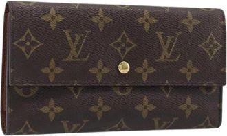 Louis Vuitton Pre-owned Long Wallet - Dames - Vintage Accessoires - Bruin - ONE Size - Vintage