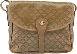 Celine Pre-owned Cross Body Bags, female, Beige, Size: ONE SIZE Pre-owned Vintage Crossbody Bag
