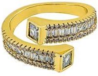 Panacea Criss Cross Ring in Gold at Nordstrom Rack, Size 7