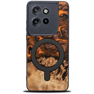 OEM Funda Bewood Unique Para Motorola Edge 50 Neo - Naranja Con Magsafe