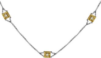 Luxury Bazaar 18K Multi-Tone Gold & Diamond Necklace KE4NKLBZZZ