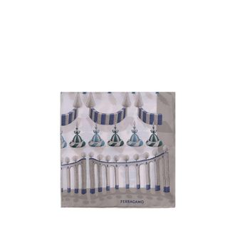 Ferragamo Multicolor Silk Womens Scarf