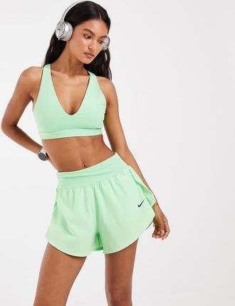 Nike Pro Dri-FIT - Pantaloncini 2 in 1 modellanti verdi-Verde