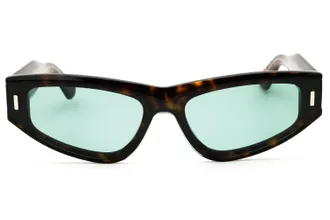 Calvin Klein CK24534S Cat Eye Acetate Sunglasses - Black