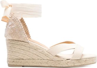 Castaner canvas espadrilles - women - Rubber/Fabric/Fabric - 36 - Neutrals