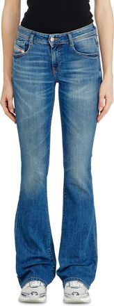 Diesel Bootcut Jeans Low Waist 1969 D-Ebbey - Jeans - Woman - Blue