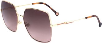 Carolina Herrera HER 0139/S 0BKU HA Gold Nude/Brown Gradient