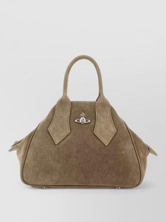 Vivienne Westwood suede yasmine small handbag structured shape
