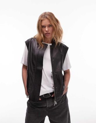 AllSaints Sofi Lea - Gilet nero