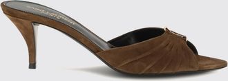 Saint Laurent Mules Babylone in camoscio