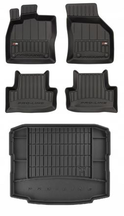 OEM Set Alfombrillas Goma 3d Skoda Karoq De 2017- Zzn