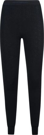 Paco Rabanne High Waist Logo Waistband Leggings - Dames - Leggings - Zwart - XS - Polyester - Broeken