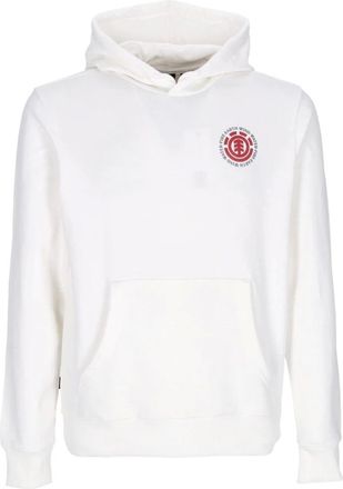 Element Heren, Sweatshirts & Hoodies, Wit, Maat: XL Katoen