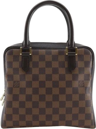 Louis Vuitton Pre-owned Handbags, female, Brown, Size: ONE SIZE Pre-owned Structured Top Handle Bag