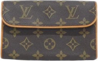 Louis Vuitton Pre-owned Belt Bags, female, Brown, Size: ONE SIZE Pre-owned Canvas Belt Bag