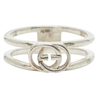 Gucci Silver Silver 925 Band Ring (Pre-Owned)