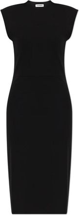 Jil Sander Sleeveless Dress - Dames - Casual kleedjes - Zwart - XL - Kleedjes