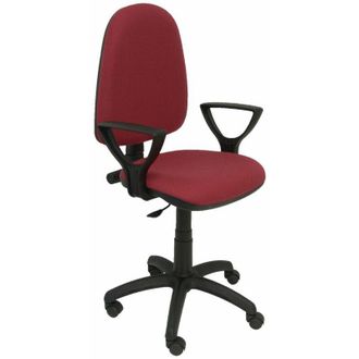 Piqueras y Crespo Piqueras Y Crespo - Sedia da Ufficio Ayna bali 33BGOLF Rosso Rosso Granato