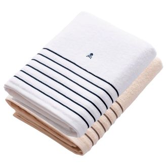 Scalpers Set de 2 toallas de algod&oacute;n multicolor 90x150cm