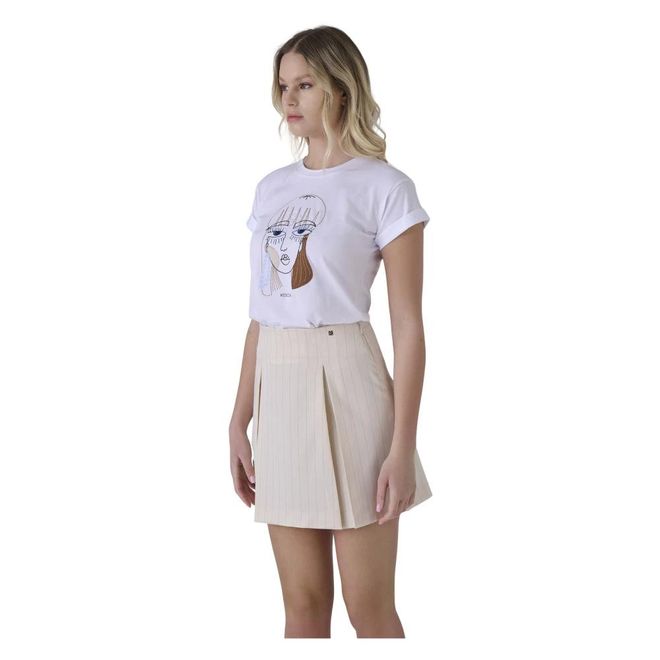 Mujer, Camisetas, Blanco, Talla: L