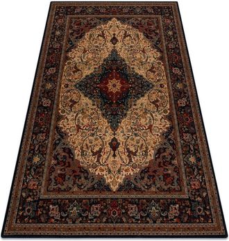 RugsX Rugsx - Wool carpet superior piena Rosette ruby red 170x235 cm