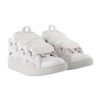Lanvin Curb Sneaker - White