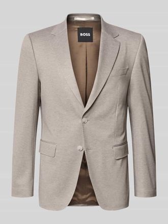 HUGO BOSS Slim Fit Anzugsakko mit Viskose-Anteil Modell H-Huge-J-263 in Beige, Gr&ouml;&szlig;e 102