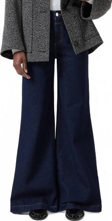 Closed Glow Up Wide Leg Jeans In Dark Blue