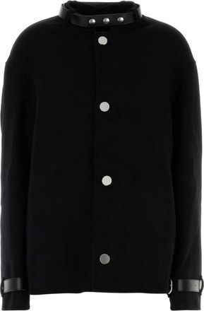 Jil Sander Jassen, Dames, Zwart, S, Kasjmier, Elegante zwarte kasjmier jas