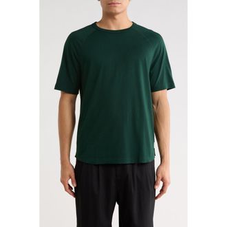 Reigning Champ Lightweight Jersey Raglan T-Shirt in British Racing Green at Nordstrom Rack, Size X-Large