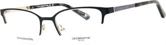 Liz Claiborne L 472 0FLL 00 Matte Blue 48mm