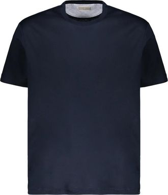 Paul & Shark T-shirt met korte mouwen - Heren - T-shirts - Blauw - L - Katoen - Tops