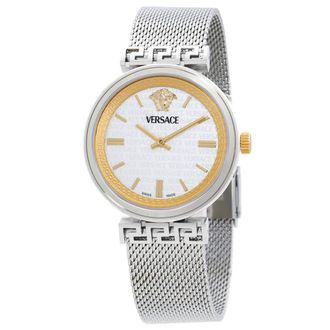 Versace Mythos Quartz White Dial Ladies Watch VETCA0424