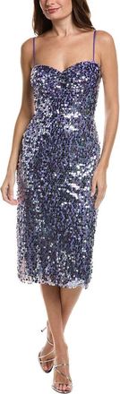 Sho Sho By Tadashi Shoji Sequin Midi Dress