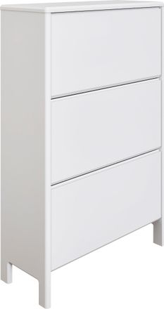 HOME AFFAIRE Schuhschrank »Luven« FSC zertifiziertes Massivholz, mit 3 Klappen