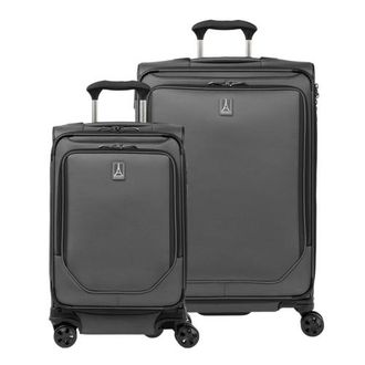 Travelpro Crew Classic 2-Piece Set - Carry On 21-Inch & Checked-Medium Spinner in Titanium Grey at Nordstrom