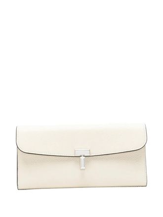 Toteme Portafoglio T-lock in pelle - Toni neutri