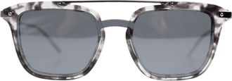 Dolce & Gabbana Gray Havana Acetate Square DG4327 Eyewear Womens Sunglasses (Pre-Owned)