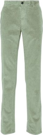 Incotex Pantalone 100 - Heren - Straight fit broeken - Groen - W36 - Katoen - Broeken