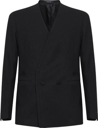 Tagliatore Glandope 150075N3060 Blazer - Heren - Business blazers - Zwart - M - Kostuums