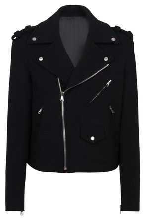 Balmain FELTED WOOL PEACOAT Size: 50, colour: BLACK