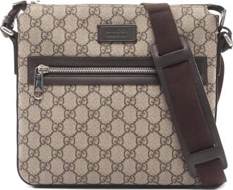 Gucci 2010s GG Supreme shoulder bag - Neutrals