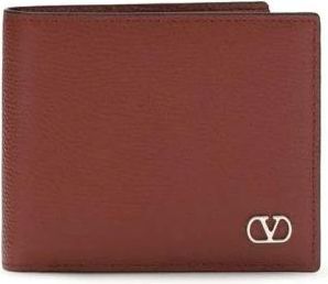 Valentino Garavani Cartera Bi-Fold con Firma VLogo - Accessories - Hombre - Rojo - ONE SIZE