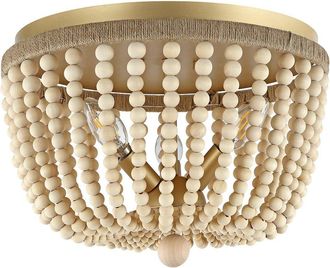 Safavieh Alodia 3-Light 15In Flush Mount